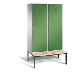 C+P Schwarz-Weiss-Spind Classic, H2090xB1190xT815mm