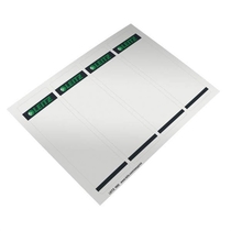 Leitz Rückenschild selbstklebend PC