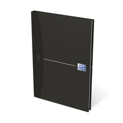 Geschäftsbuch DIN A5, 80 - 105 Blatt, liniert, Einband: schwarz
