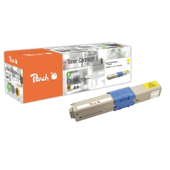 Peach Tonermodul gelb kompatibel zu OKI 44469722