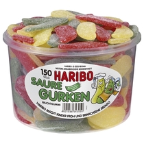 HARIBO Saure Gurken/889056, Fruchtgummi, Inh. 150