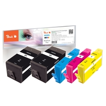 Peach Spar Pack Plus Tintenpatronen für HP