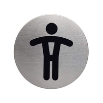 DURABLE Türschild PICTO "WC Herren"