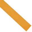 2 x Einsteckschilder, Farbe orange, Größe 80 x 15 mm