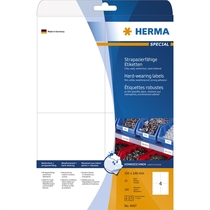 HERMA SPECIAL A4 Folien-Etiketten weiß strapazierfähig