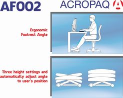 ACROPAQ AF002 - Footrest Premium Model