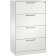 C+P Hängeregistraturschrank Asisto 146023412S10000 A4 2bahnig rws/rws