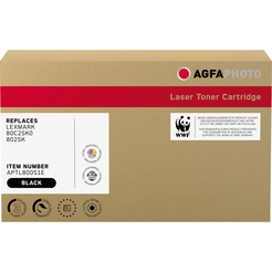 AgfaPhoto Toner APTL800S1E wie Lexmark 80C2SK0 802SK schwarz