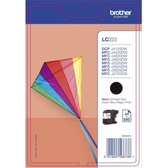 brother® Tintenpatrone LC223BK, schwarz/LC223BK schwarz