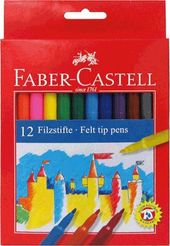 FABER-CASTELL Filzstifte/554212 Kartonetui Inh. 12 Stk