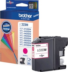 brother® Tintenpatrone LC223M, magenta/LC223M magenta