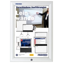 Franken Schaukasten Wechselrahmen Security Abschließbar