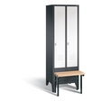 C+P Garderobenschrank Classic, H1850xB610xT500mm
