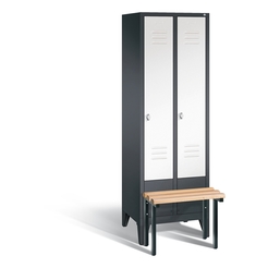 C+P Garderobenschrank Classic, H1850xB610xT500mm
