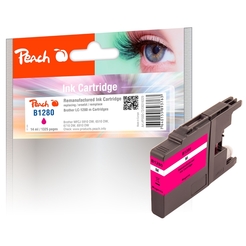 Peach XL-Tintenpatrone magenta kompatibel zu Brother LC-1280 m