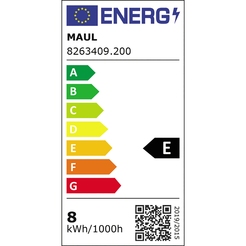 Maul LED-Lupenleuchte MAULviso 8263590 mit Standfuß sw