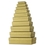 Stewo Geschenkkarton - 10 tlg., flach, gold