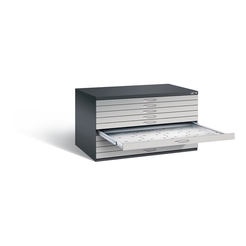 C+P Flachablageschrank Serie 7100_7200, H760xB1350xT960mm