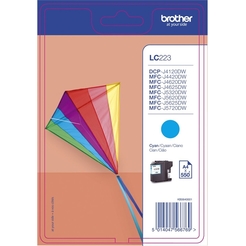 brother® Tintenpatrone LC223C, cyan/LC223C cyan