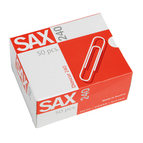 SAX Briefklammern/1-240-01, 78mm, Inh. 50