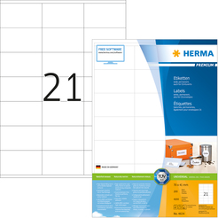 HERMA PREMIUM A4 Etiketten 200 Blatt / Packung