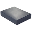Dokumentenbox, Sammelbox DIN A4, Füllhöhe: 60-80 mm, blau, Strukturdesign