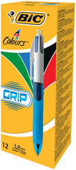 4-Farb-Druckkugelschreiber BIC® 4 Colours GRIP