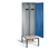 C+P Schwarz-Weiss-Spind Classic, H2090xB610xT815mm