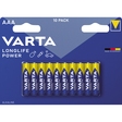 Varta Batterie Longlife Power 4903121461 AAA LR03 10 St./Pack.