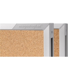 magnetoplan® Schaukasten SP - Kork - Kapazität 4 x DIN A4