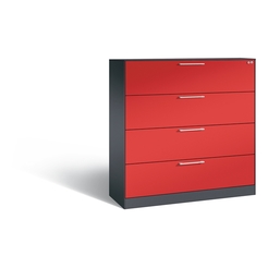 C+P Hängeregistraturschrank Asisto, H1310xB1200xT435mm