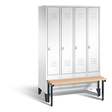C+P Garderobenschrank Classic, H1850xB1190xT500mm