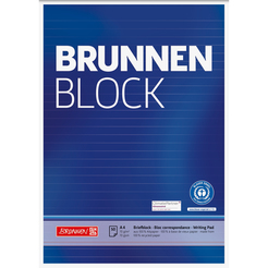 BRUNNEN Notizblock RCP 105261701 DIN A4 50Blatt liniert