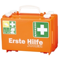 SÖHNGEN® Erste-Hilfe-Koffer QUICK-CD Joker/3001240 orange DIN13157