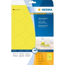 HERMA SPECIAL A4 Neon-Etiketten