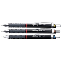rotring Kugelschreiber Tikky Redesign M schwarz 0,35 / 0,5 / 0,7 mm 3er Pouch