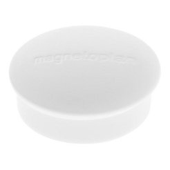 Magnet, Discofix Mini, Ø 20 mm, VE 100 Stk, weiß