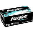 Energizer® Batterie, MAX PLUS™, Alkaline, E-Block, 9V-Block, 6LR61, 9 V (20 Stück)