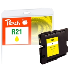 Peach Tintenpatrone gelb kompatibel zu Ricoh GC21Y