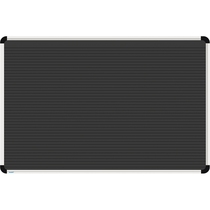 Ultradex Stecktafeln Planrecord /1007, 62 x 44 cm, 32 Bahnen, schwarz