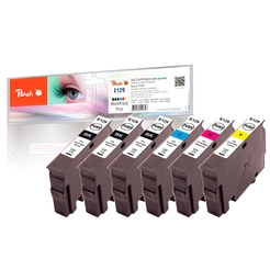 Peach Spar Pack Plus Tintenpatronen kompatibel zu Epson T129 (3xT1291, T1292, T1293, T1294)