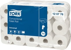 TORK Kleinrollen Toilettenpapier Universal/120776 100x130mm 2-lagig Inh.30Rollen
