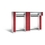 C+P Offene Garderobe Serie 8070, H1950xB2840xT480mm