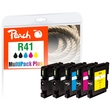 Peach Spar Pack Plus Tintenpatronen kompatibel zu Ricoh GC41