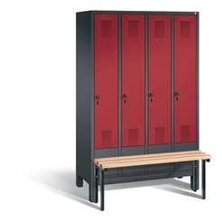 C+P Garderobenschrank Evolo, H1850xB1190xT815mm