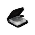 MediaRange CD-DVD-Archivierungsmappen/BOX50 f 24 Datenträger Nylon schwarz