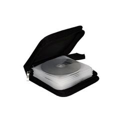 MediaRange CD-DVD-Archivierungsmappen/BOX50 f 24 Datenträger Nylon schwarz