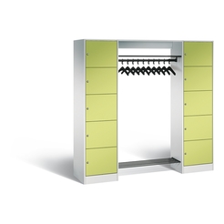 C+P Offene Garderobe Serie 8070, H1950xB1870xT480mm