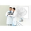 BI-OFFICE BMA2707226 - Whiteboard Maya, antimikrobiell, lackierter Stahl, 180x120 cm, Weiß, Aluminiumrahmen