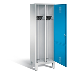 C+P Schwarz-Weiss-Spind Evolo, H1850xB610xT500mm